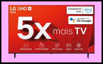 Smart TV LG UHD ThinQ AI - Divulgação