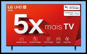 Smart TV LG UHD ThinQ AI - Divulgação