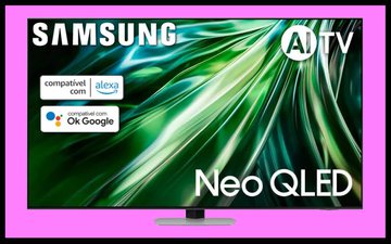 Smart TV Samsung Crystal  4K UHD - Divulgação