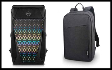 Mochilas DELL e Lenovo - Divulgação