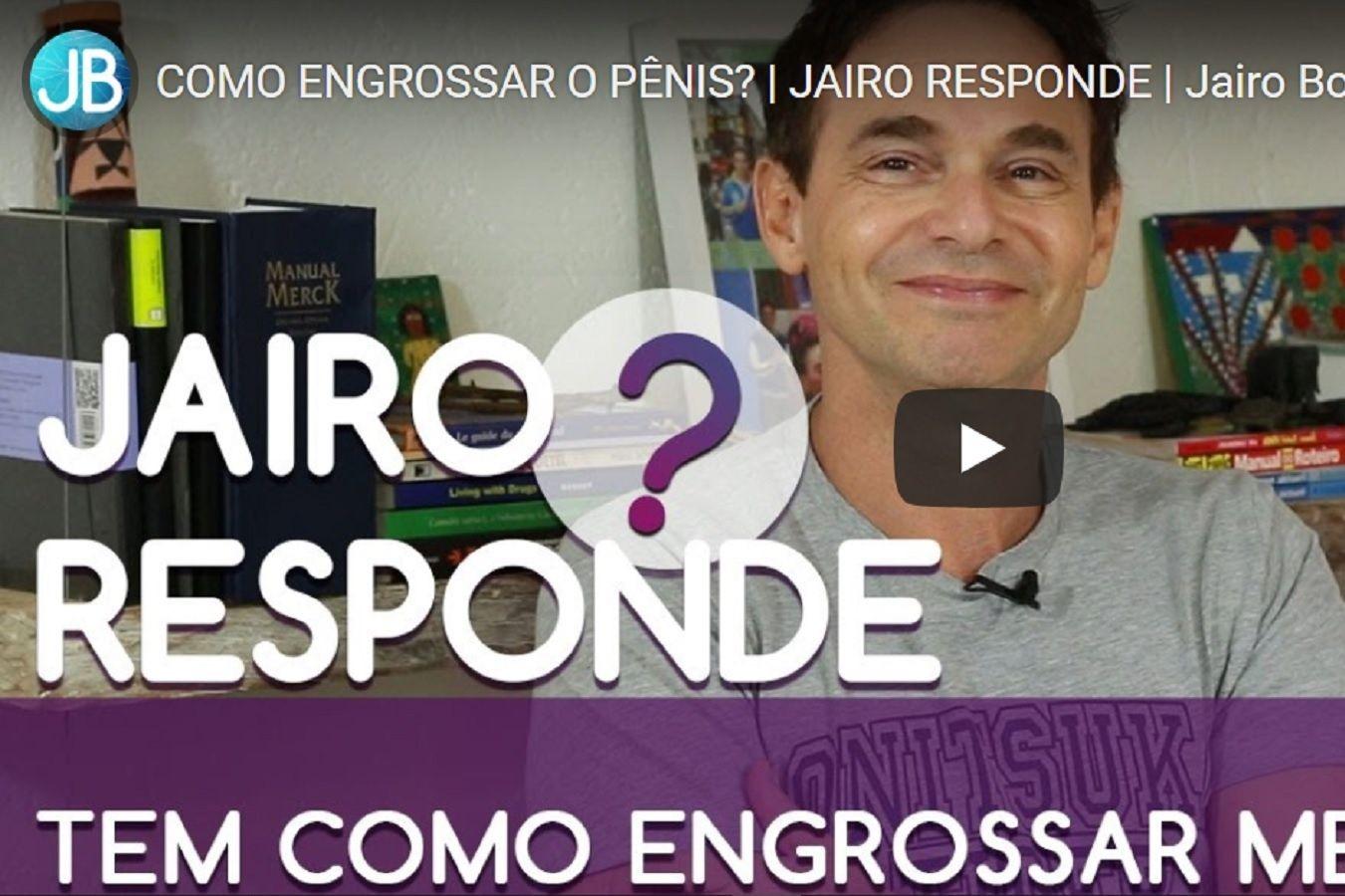 Doutor Jairo · Como engrossar o pênis?